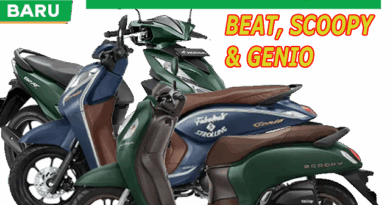 Spesifikasi Perbedaan Honda Beat, Honda scoppy dan Honda Genio