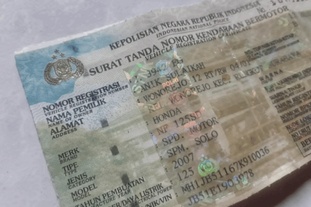 cek keaslian STNK