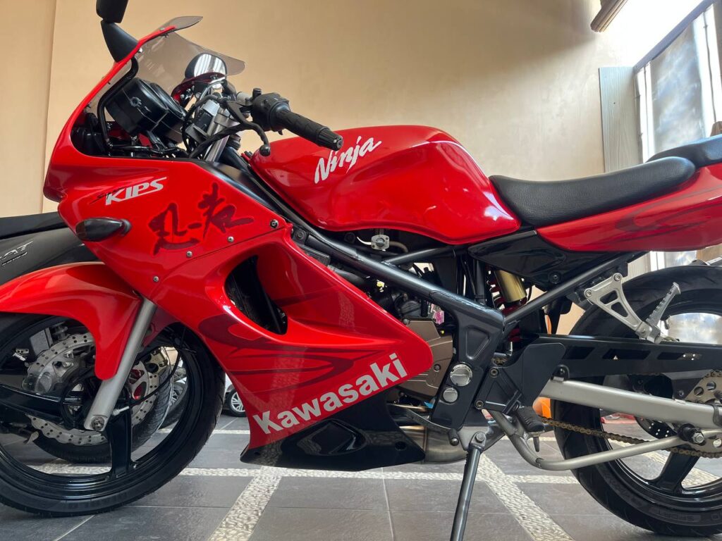 jual ninja 150 rr bekas 2012 merah