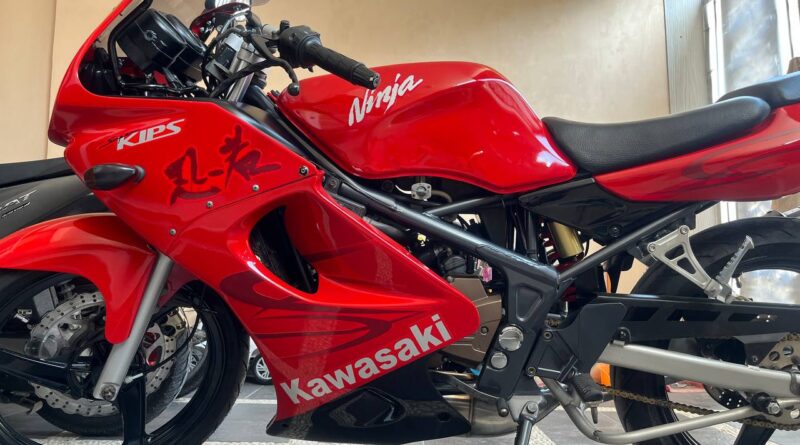 jual ninja 150 rr bekas 2012 merah